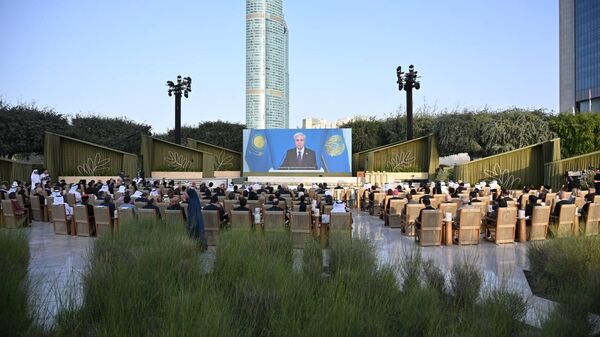 Токаев направил видеообращение на церемонии вручения премии имени шейха Заида  - Sputnik Казахстан