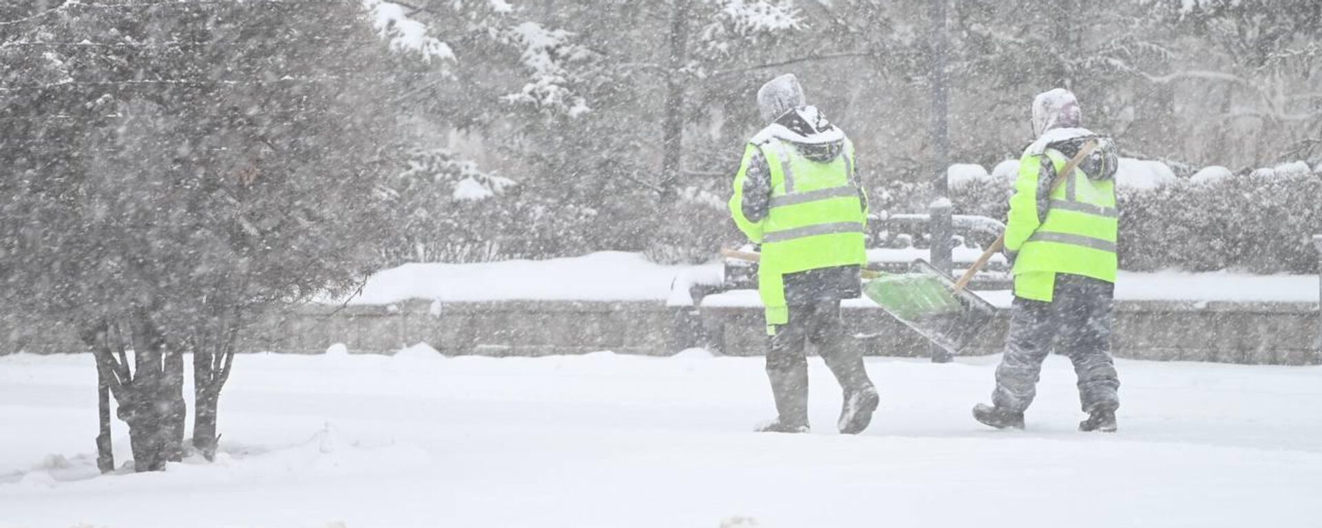 Астанадағы қар - Sputnik Қазақстан, 1920, 10.03.2026