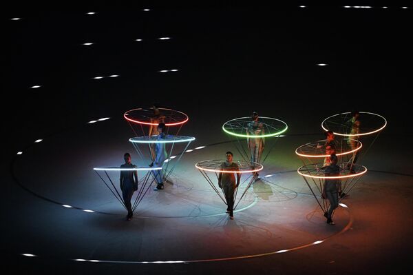 Церемония открытия XXV зимних Олимпийских игр на стадионе Сан-Сиро в Милане - Sputnik Казахстан