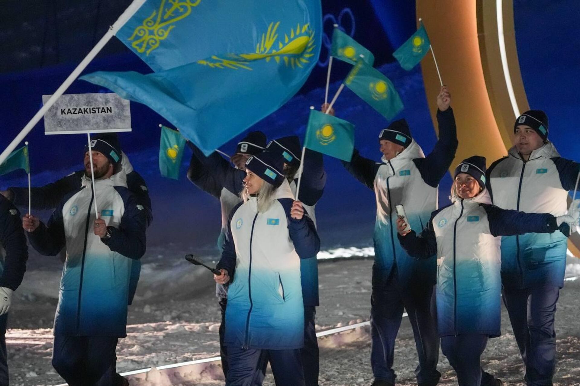 Национальная сборная Казахстана на Олимпийских играх в Италии - Sputnik Казахстан, 1920, 07.02.2026
