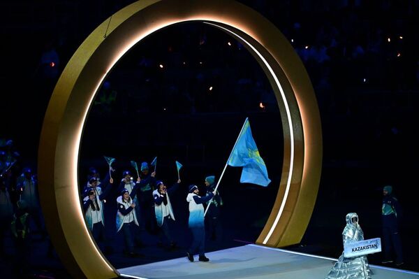 Национальная сборная Казахстана на Олимпийских играх в Италии - Sputnik Казахстан
