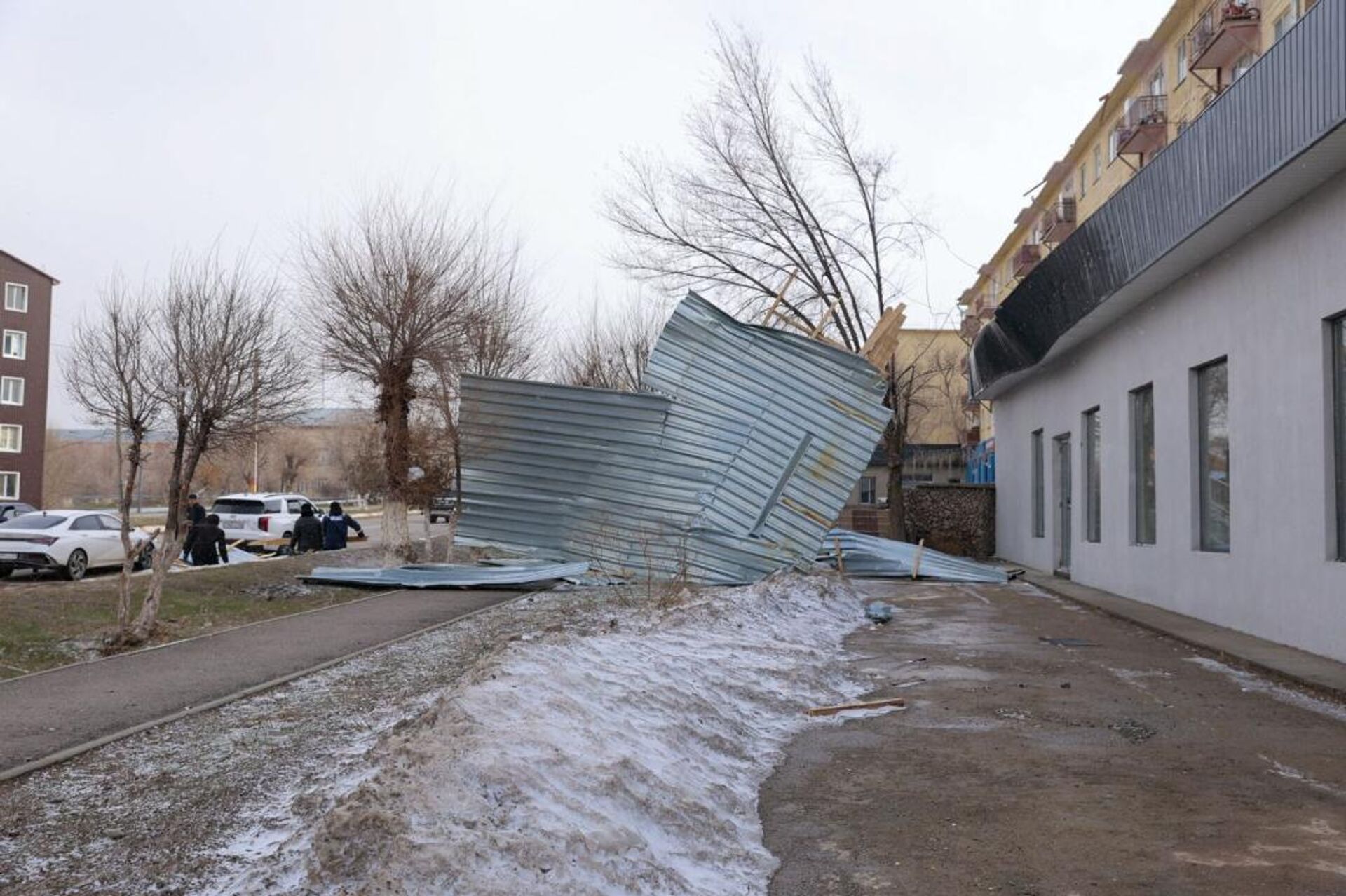 Последствия урагана в Жамбылской области  - Sputnik Казахстан, 1920, 07.02.2026