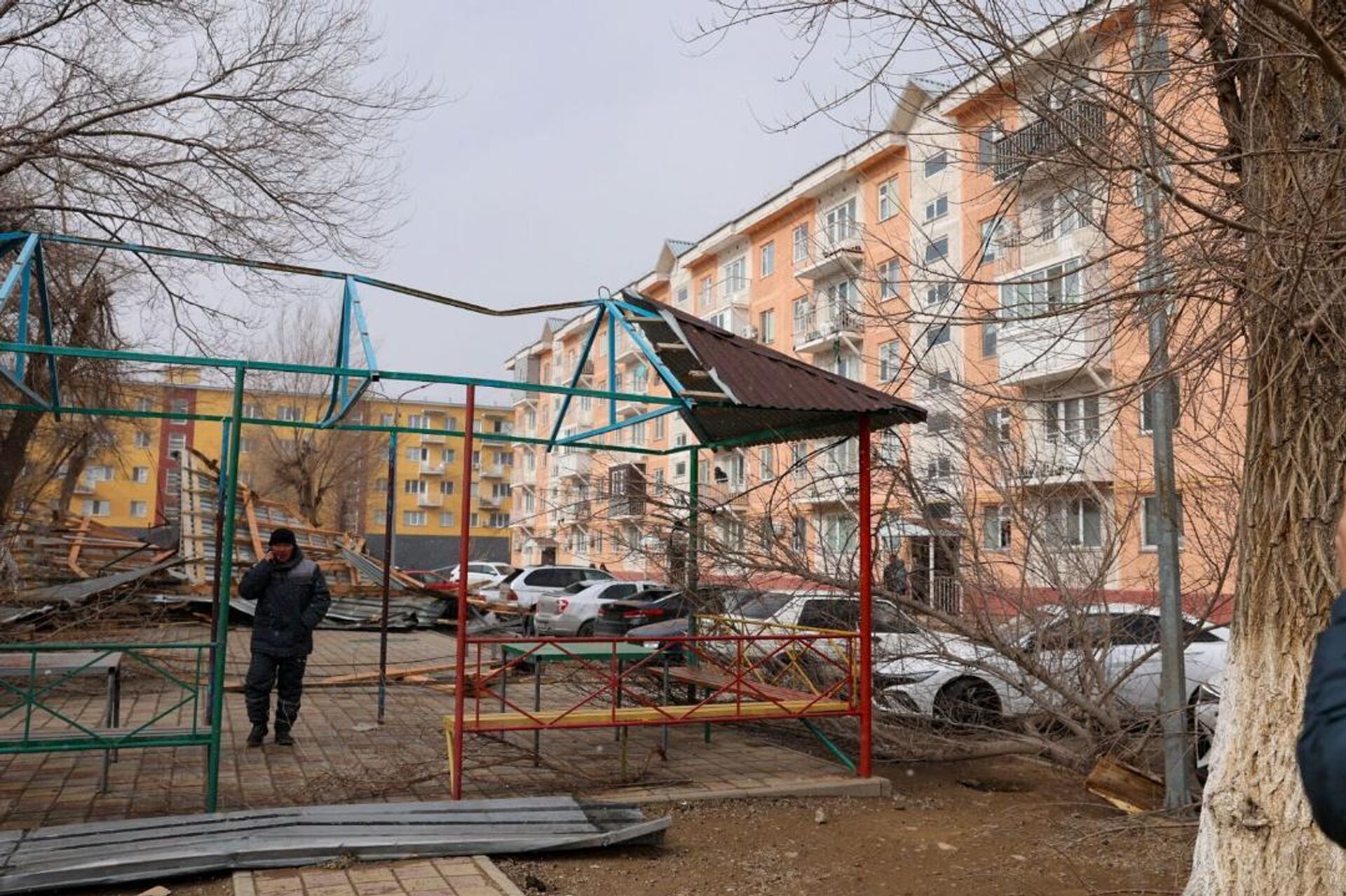 Последствия урагана в Жамбылской области  - Sputnik Казахстан, 1920, 07.02.2026