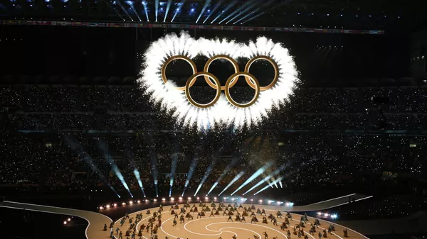 Церемония открытия XXV зимних Олимпийских игр на стадионе Сан-Сиро в Милане. - Sputnik Казахстан