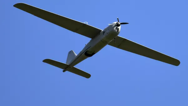 Боевая работа расчета БПЛА Орлан-10 группировки войск Центр - Sputnik Казахстан