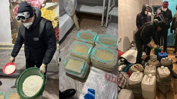 Нарколабораторию ликвидировали в Талдыкоргане - Sputnik Казахстан