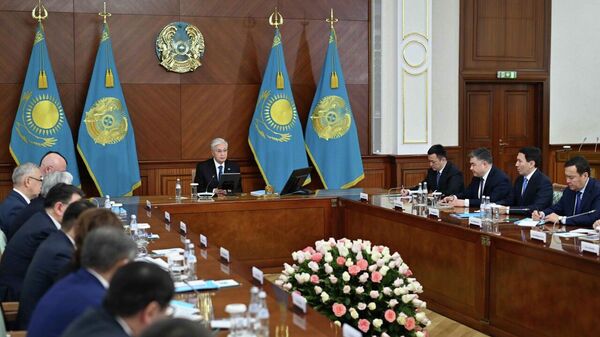Касым-Жомарт Токаев провел расширенное заседание правительства - Sputnik Қазақстан