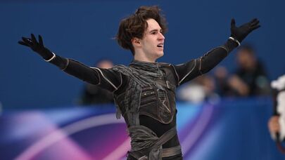 Казахстанский фигурист Михаил Шайдоров 