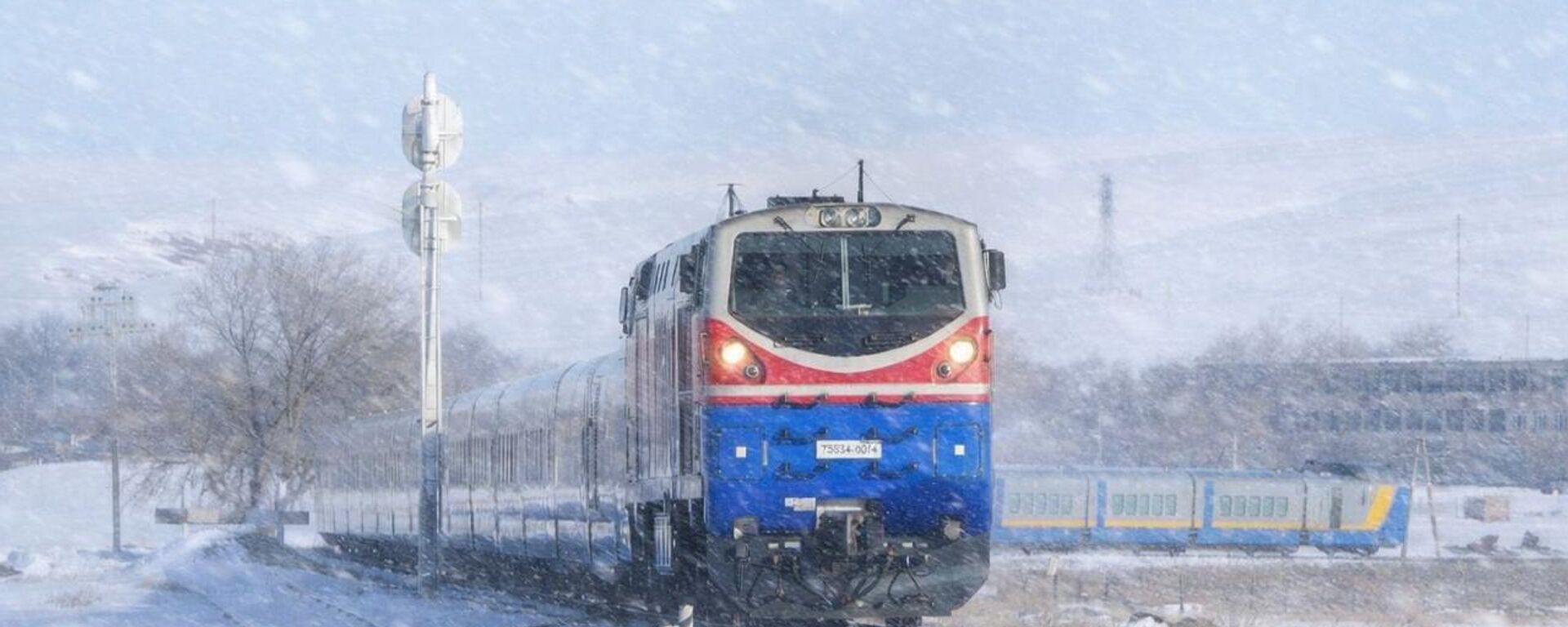 Жолаушылар пойызы - Sputnik Қазақстан, 1920, 09.03.2026