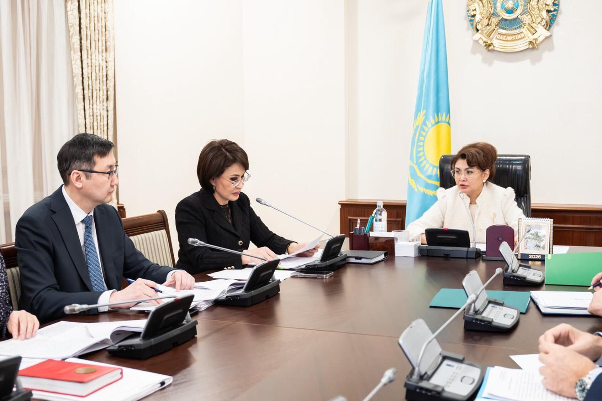 Совещание по вопросам распространения инфекционных заболеваний провела Аида Балаева - Sputnik Казахстан, 1920, 12.02.2026