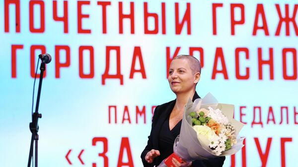 Маргариту Симоньян наградили званием Почетный гражданин Краснодара - Sputnik Казахстан