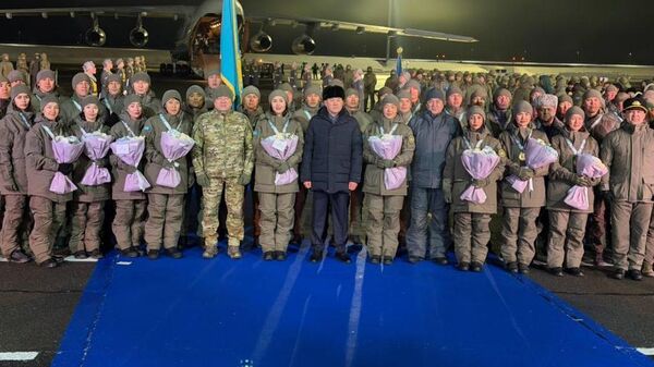 Женская команда спецназовцев ”ТОМИРИС” вернулась в Астану с соревнований в Дубае - Sputnik Казахстан