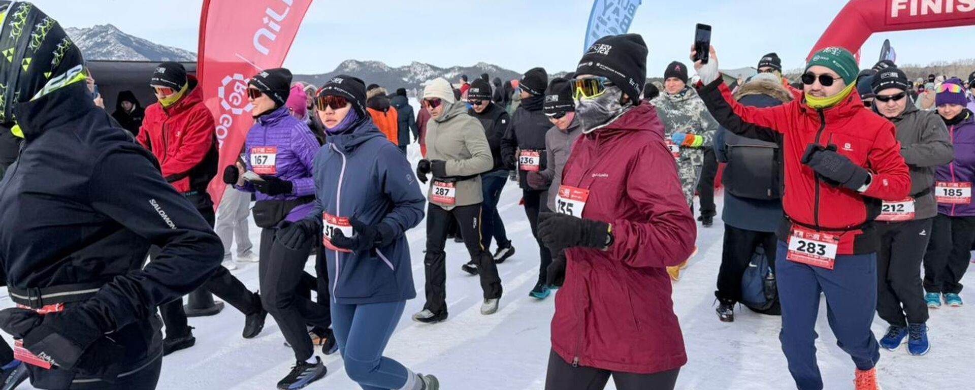 Международный забег на льду BURABAY ICE - 2026 - Sputnik Казахстан, 1920, 14.02.2026