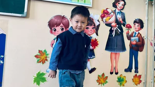 Түркістан облысында 4 жасар бала мектепке барып жүр - Sputnik Қазақстан