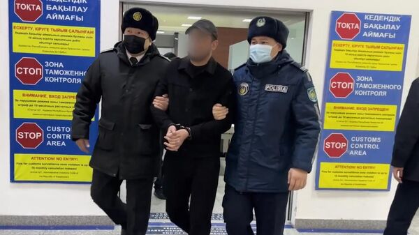 Задержание подозреваемого в организации онлайн-казино в Мангистауской области  - Sputnik Казахстан