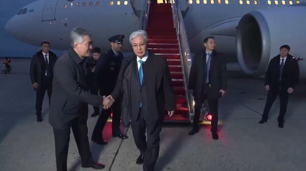 Токаев прибыл в США  - Sputnik Казахстан