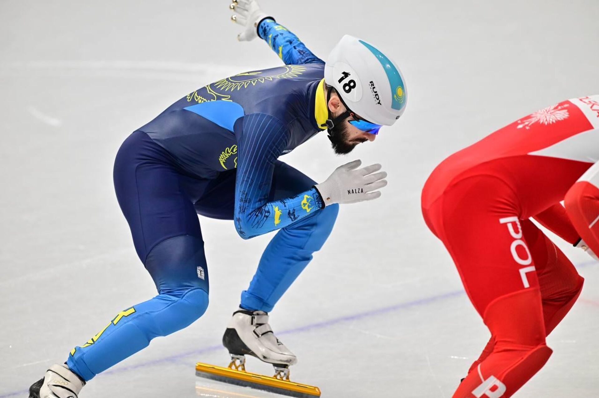 Казахстанский шорт-трекист Денис Никиша  - Sputnik Казахстан, 1920, 19.02.2026