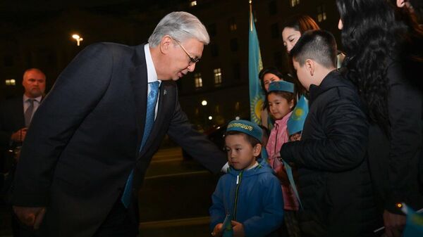 Касым-Жомарт Токаев встретился в Вашингтоне с казахстанцами, обучающимися в США - Sputnik Казахстан