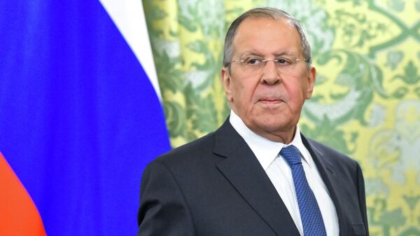 Министр иностранных дел РФ Сергей Лавров  - Sputnik Казахстан