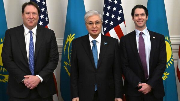 Токаев встретился с представителями компаний в Вашингтоне   - Sputnik Казахстан