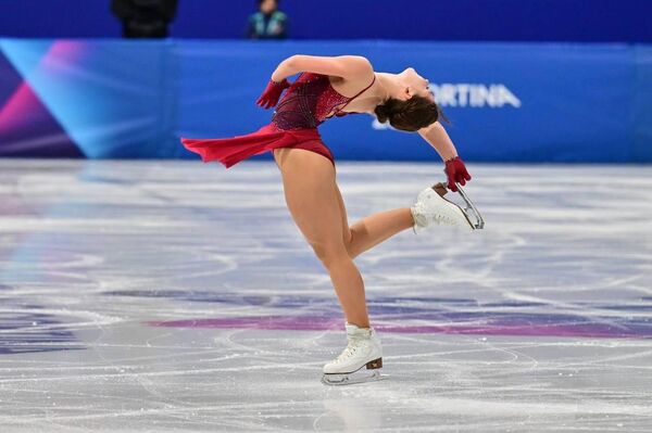 Фигуристка Софья Самоделкина Фигуристка Софья Самоделкина - Sputnik Казахстан