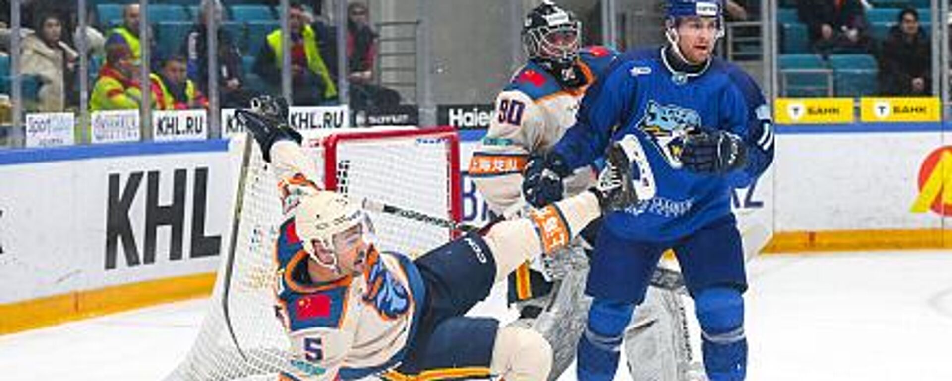 Матч между  ХК Барыс и ХК Дракон - Sputnik Казахстан, 1920, 21.02.2026