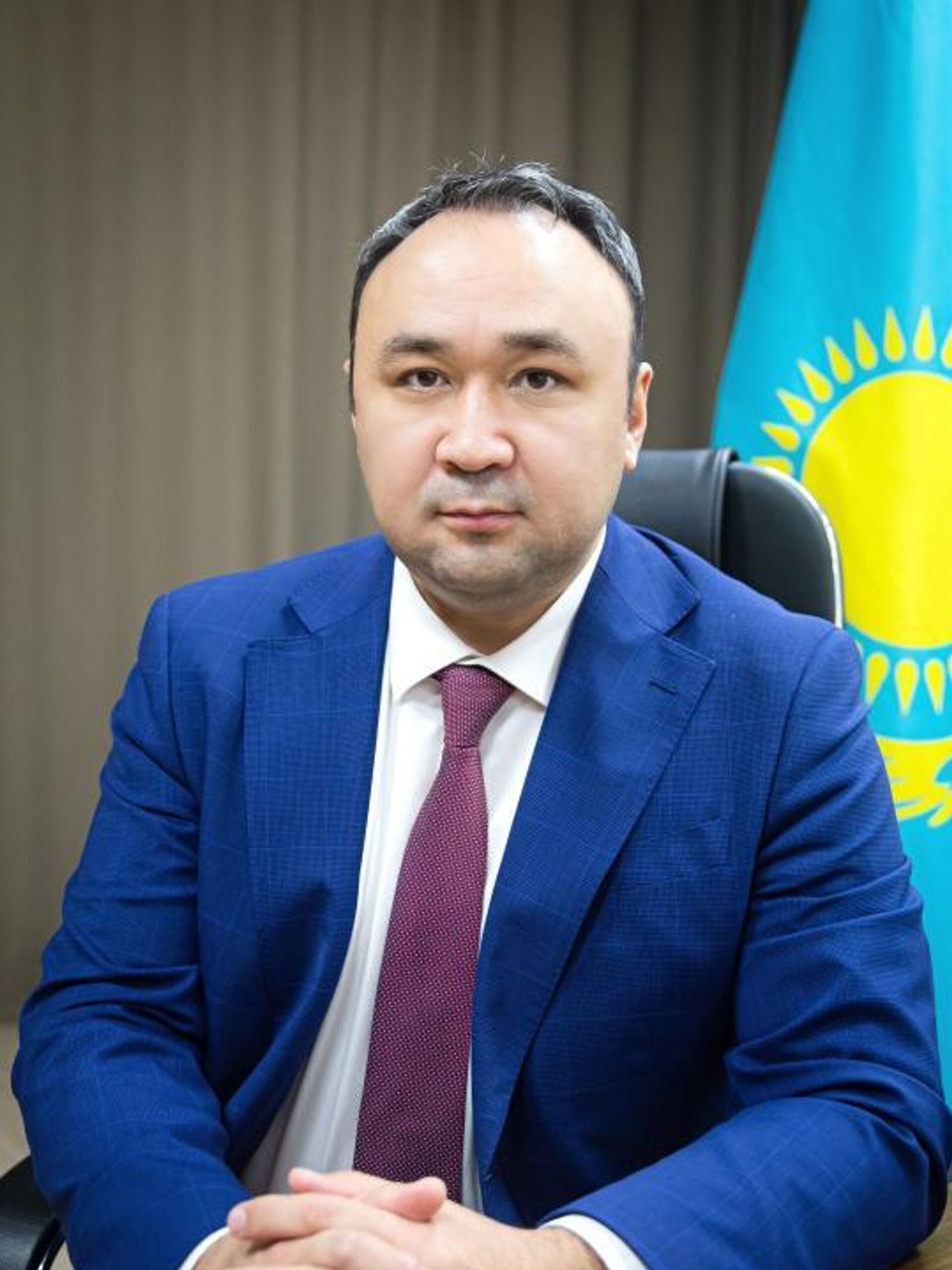 Рустам Ахметов - первый зампредседателя АЗРК - Sputnik Казахстан, 1920, 21.02.2026