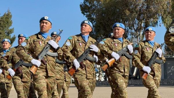 Казахстанские миротворцы на Голанских высотах удостоены медалей ООН - Sputnik Қазақстан