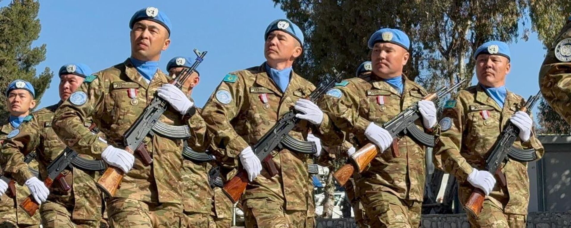 Казахстанские миротворцы на Голанских высотах удостоены медалей ООН - Sputnik Қазақстан, 1920, 21.02.2026