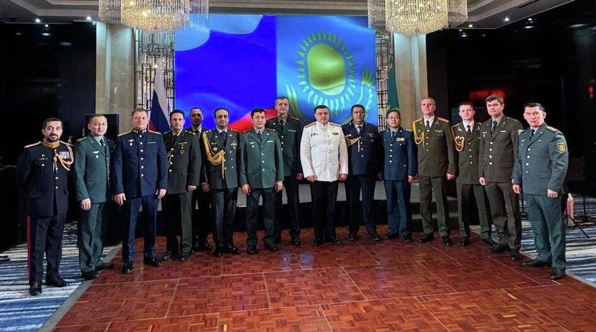 Торжественный прием в посольстве России в Казахстане ко Дню защитников Отечества Торжественный прием в посольстве России в Казахстане ко Дню защитников Отечества - Sputnik Казахстан, 1920, 21.02.2026