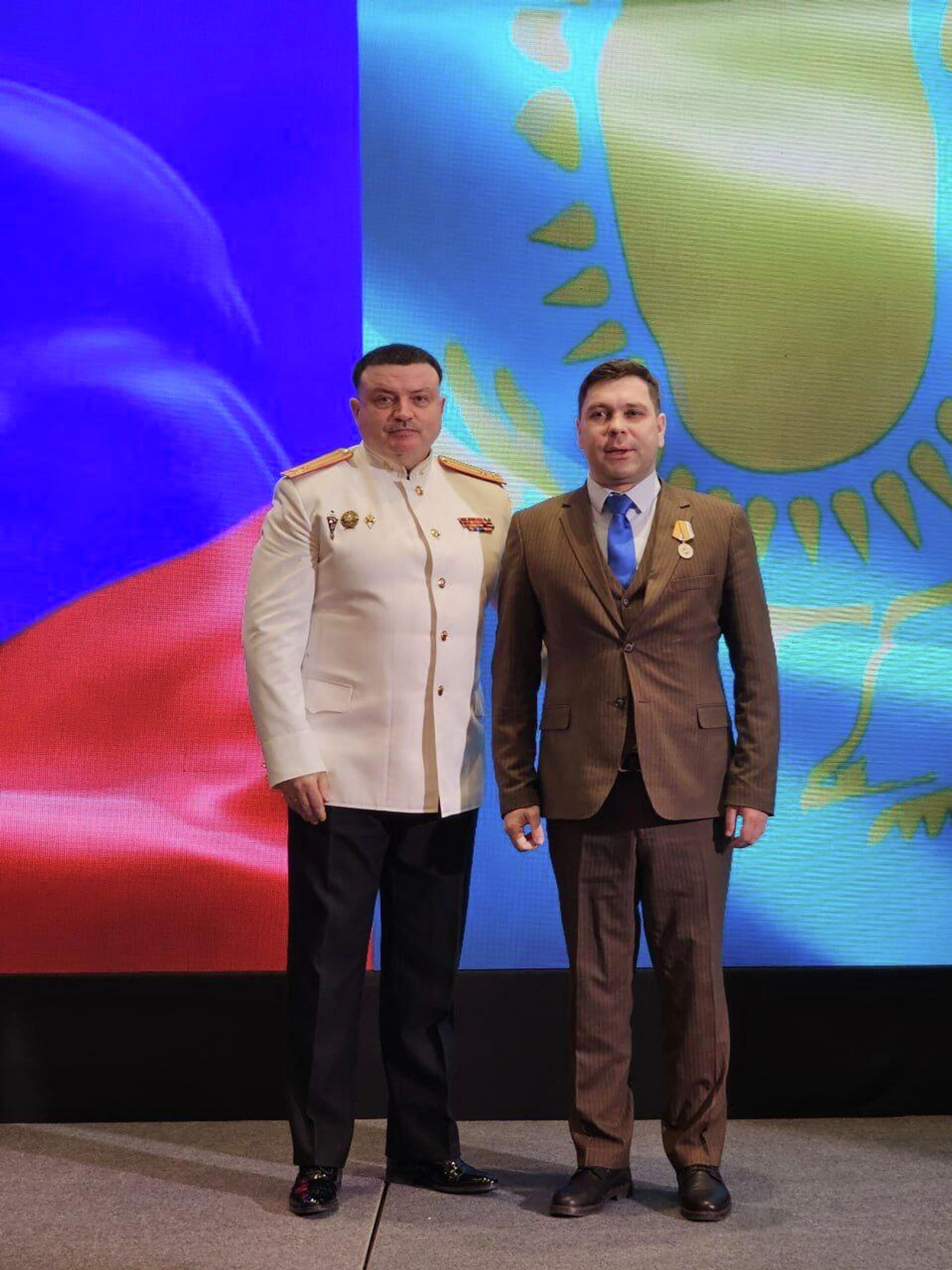 Торжественный прием в посольстве России в Казахстане ко Дню защитников Отечества Торжественный прием в посольстве России в Казахстане ко Дню защитников Отечества - Sputnik Казахстан, 1920, 21.02.2026