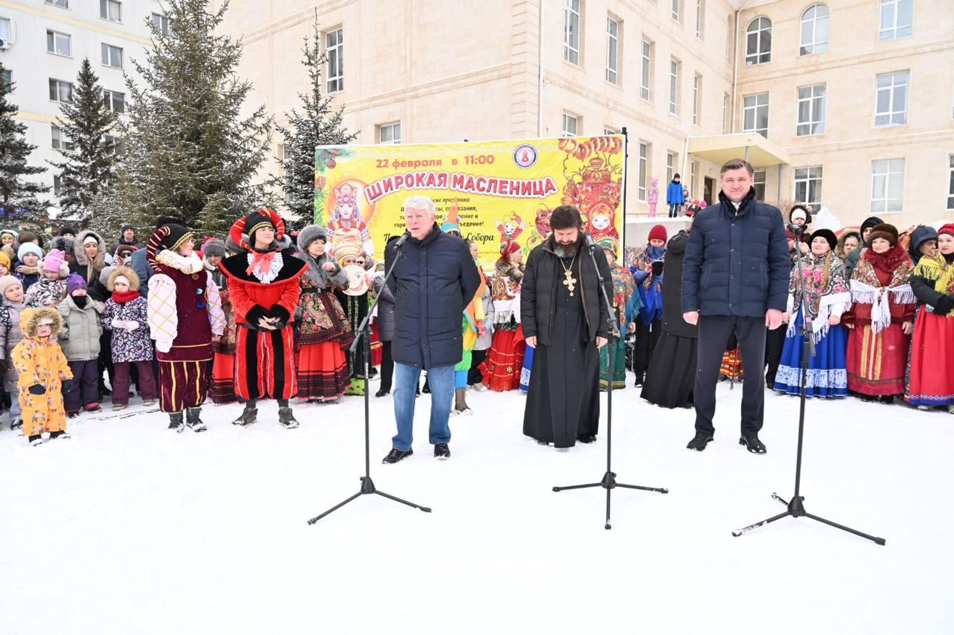 Послы России и Беларуси поздравили казахстанцев с Масленицей.  - Sputnik Қазақстан, 1920, 22.02.2026