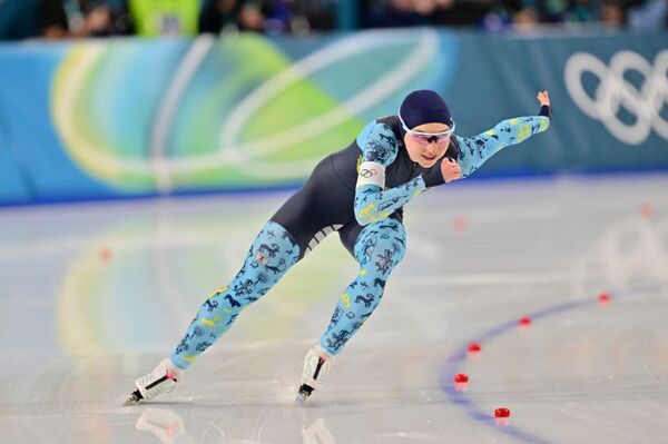 Конькобежка Надежда Морозова Конькобежка Надежда Морозова - Sputnik Казахстан
