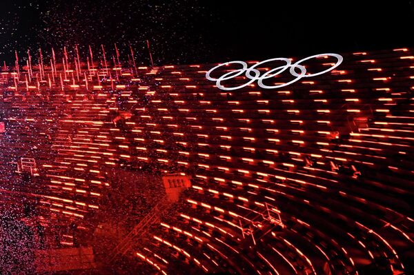 Церемония закрытия XXV Олимпийских игр в Вероне Церемония закрытия XXV Олимпийских игр в Вероне - Sputnik Казахстан