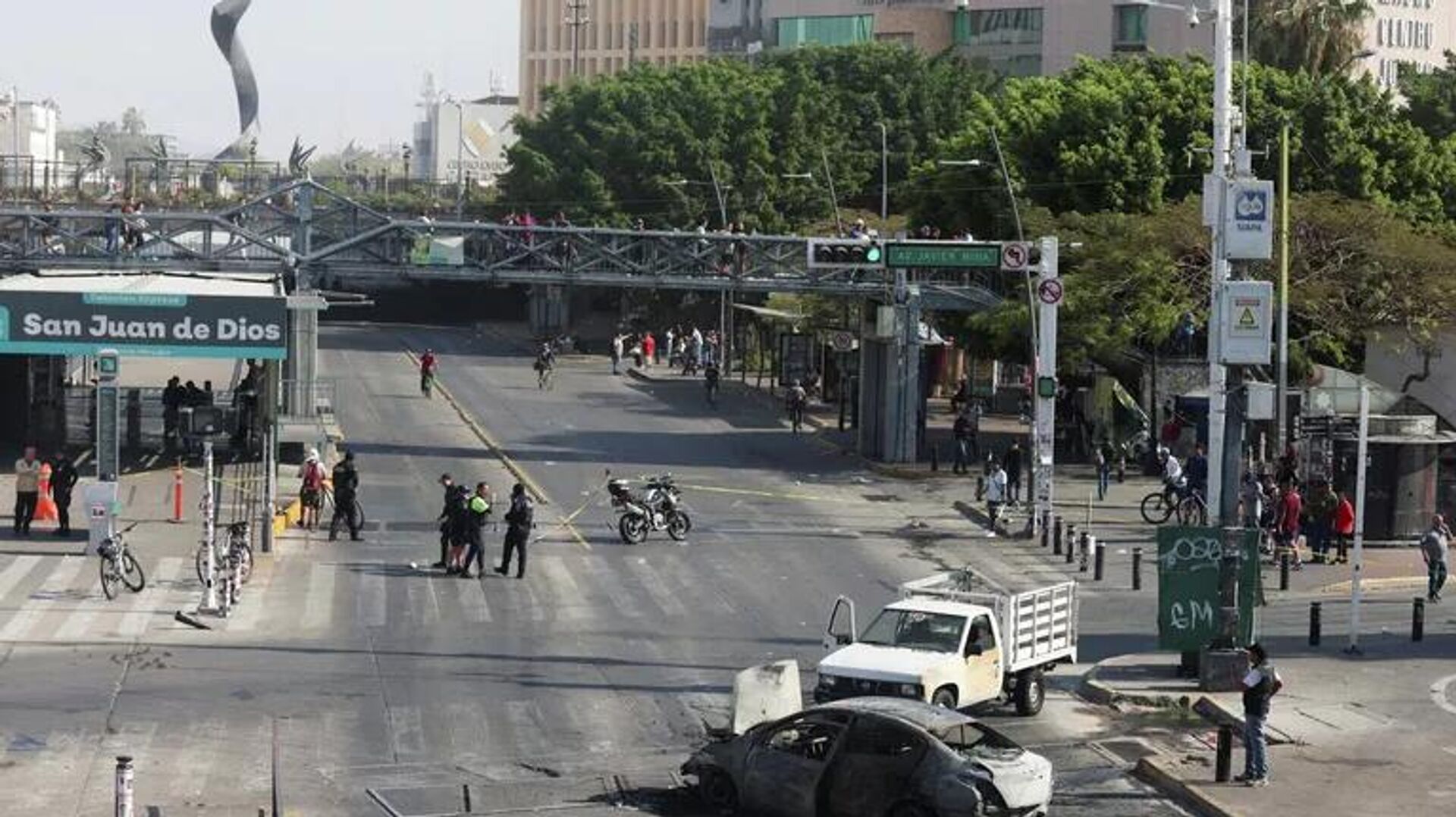 Беспорядки в Мексике - Sputnik Казахстан, 1920, 23.02.2026