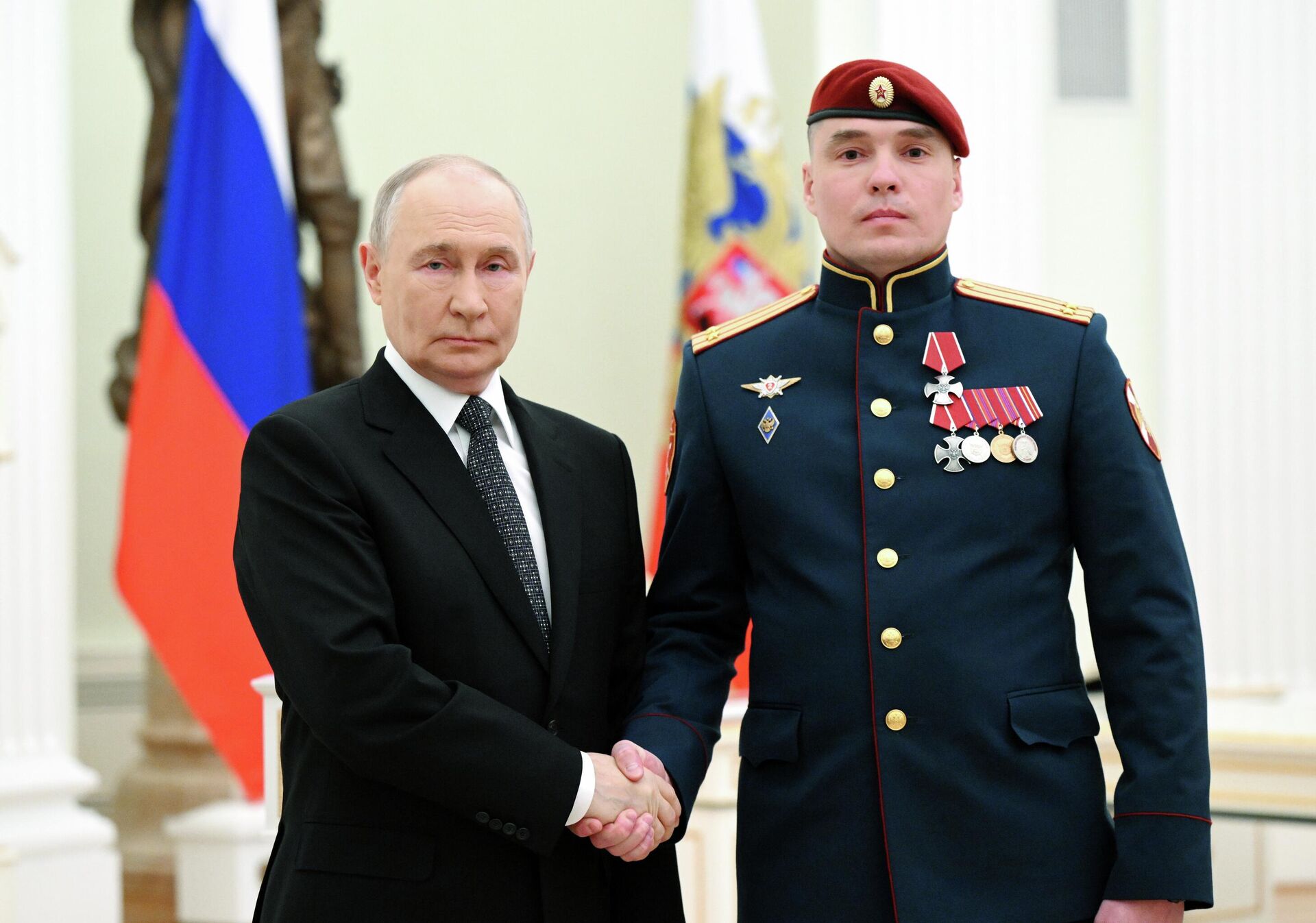 Вручение государственных наград Героям России Вручение государственных наград Героям России - Sputnik Казахстан, 1920, 23.02.2026