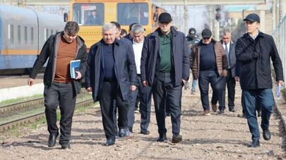 Объединенная делегация Казахстана и Узбекистана совершила рабочую поездку по приграничным железнодорожным объектам