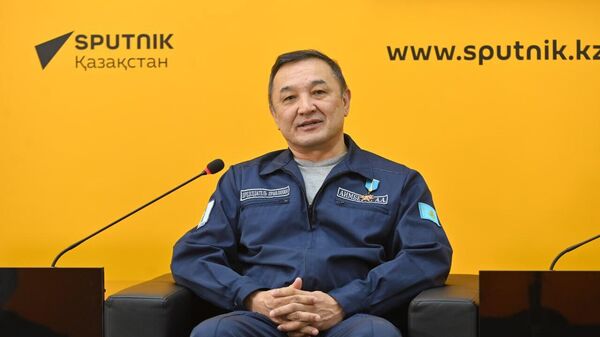 Космонавт, председатель правления АО СП Байтерек Айдын Аимбетов - Sputnik Қазақстан