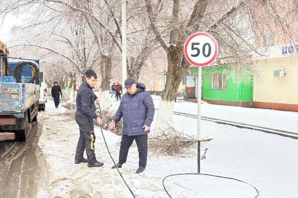 Последствия непогоды устраняет акимат Кызылорды - Sputnik Казахстан