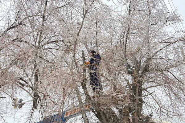 Последствия непогоды устраняет акимат Кызылорды - Sputnik Казахстан