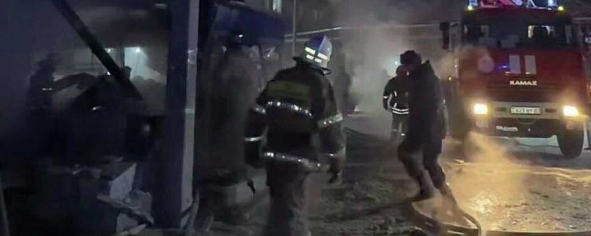 Щучинскідегі дәмханалардың бірінде болған өрт - Sputnik Қазақстан, 1920, 27.02.2026