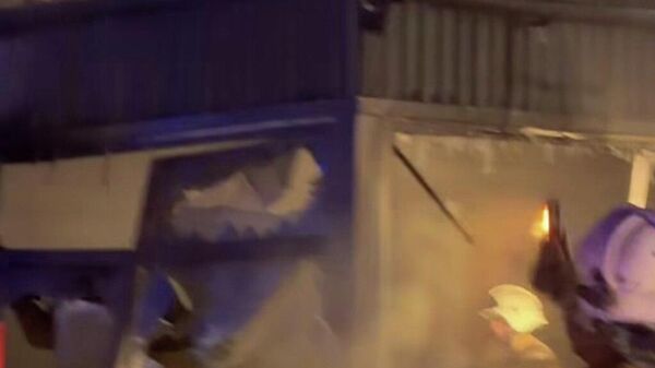 Пожар в одном из кафе Щучинска - Sputnik Қазақстан