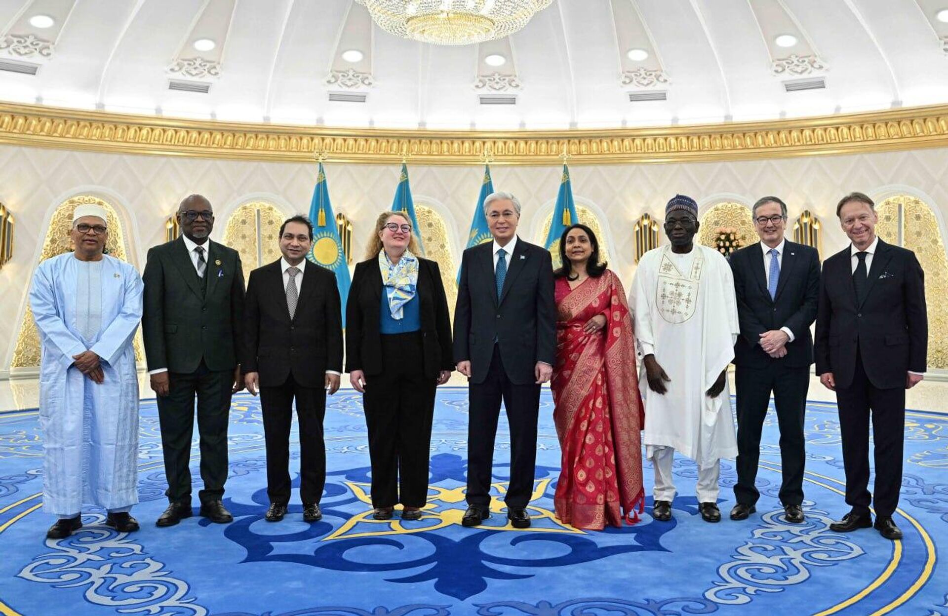 Касым-Жомарт Токаев принял верительные грамоты послов ряда государств - Sputnik Қазақстан, 1920, 04.03.2026