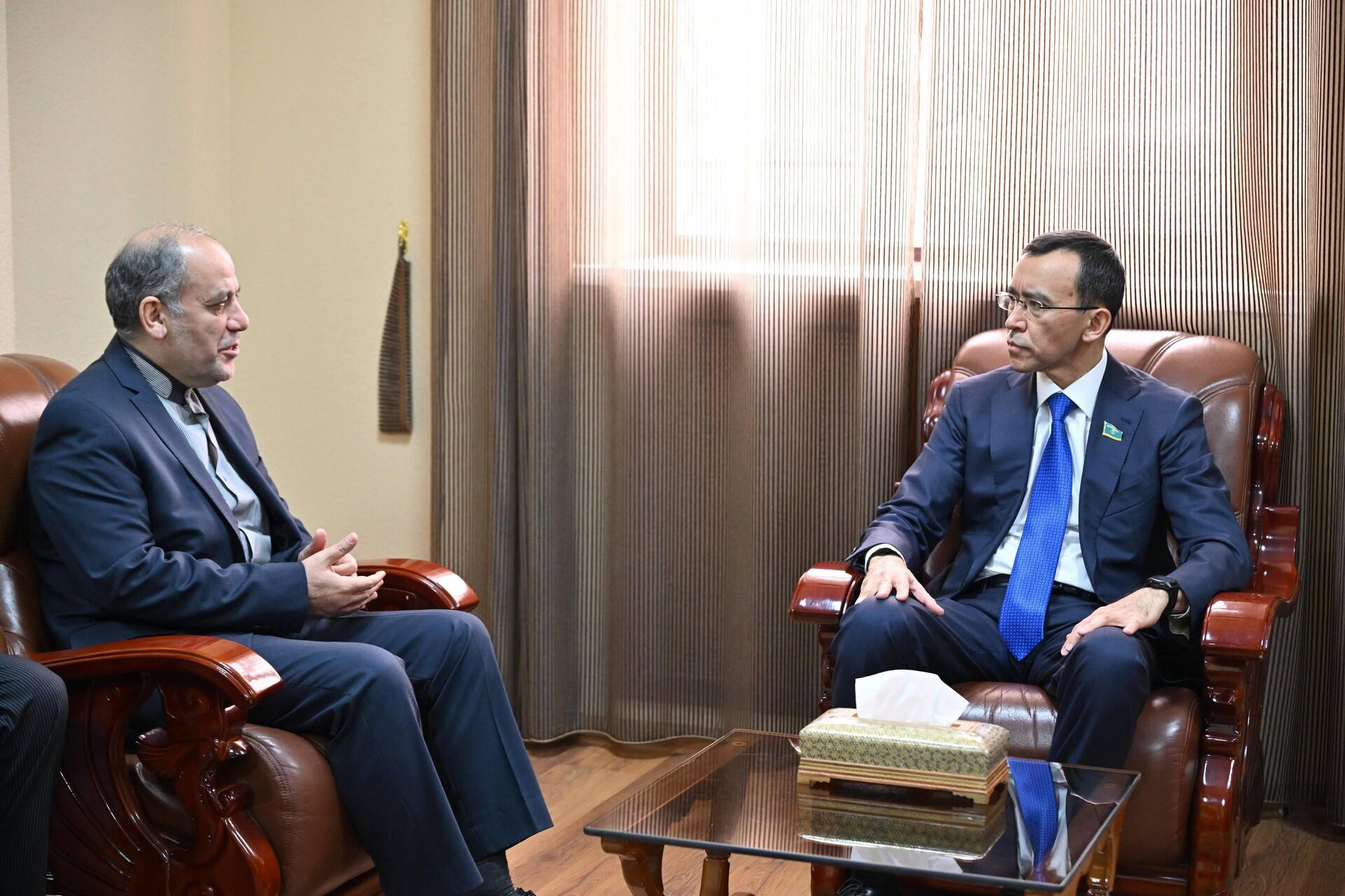 Спикер сената выразил соболезнования народу Ирана от имени президента Токаева  - Sputnik Қазақстан, 1920, 05.03.2026