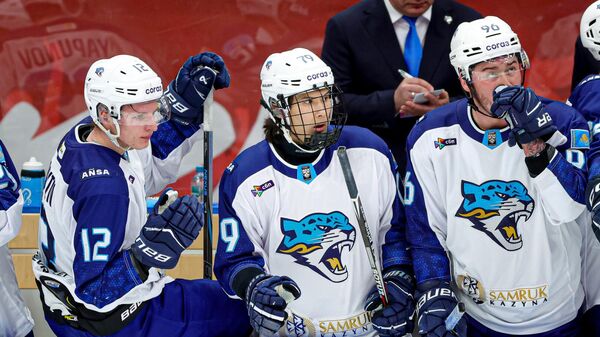 Участники ХК Барыс - Sputnik Казахстан