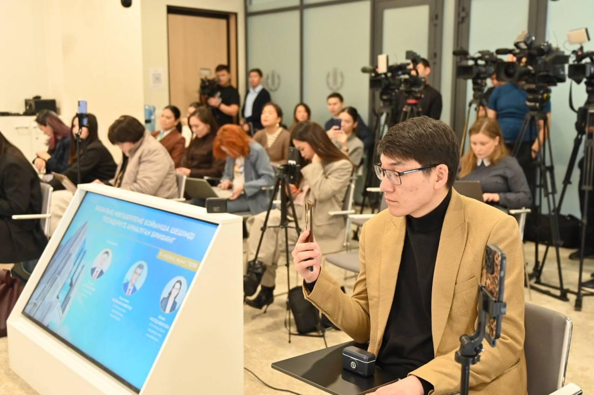 Брифинг в Нацбанке Казахстана  - Sputnik Казахстан, 1920, 06.03.2026