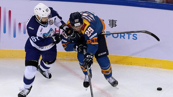 Фрагмент матча Драконы - Барыс - Sputnik Казахстан