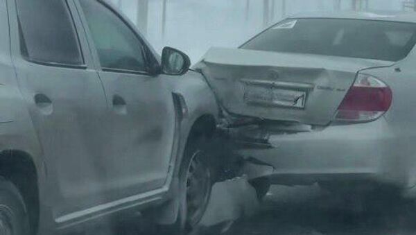 ДТП на обходе города Астана  - Sputnik Казахстан