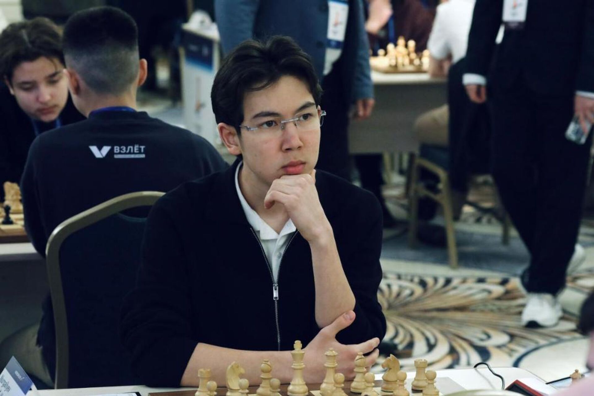 15-летний шахматист Сауат Нургалиев из Астаны - Sputnik Казахстан, 1920, 10.03.2026