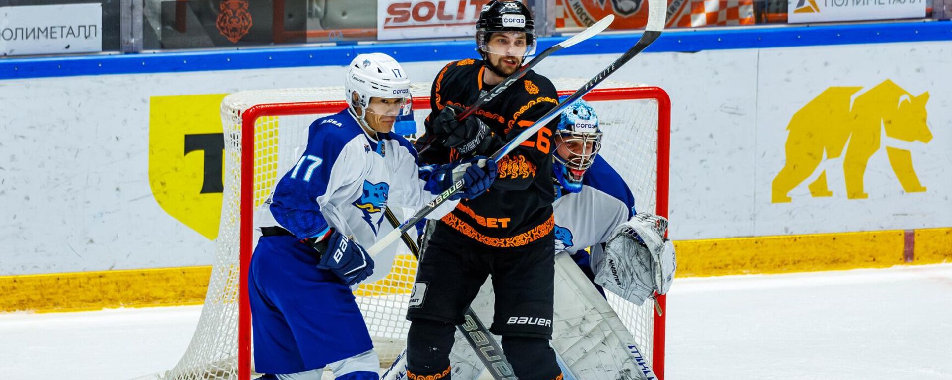 Фрагмент матча Амур - Барыс - Sputnik Казахстан, 1920, 10.03.2026